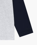 KIDS BEAR RAGLAN LONG SLEEVE TEE IN NAVY image 9