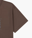 CLASSIC LOGO TEE IN BROWN image 9