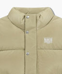 CLASSIC LOGO DOWN VEST IN BEIGE image 9