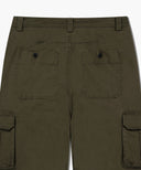 M WASHED CARGO PANTS IN KHAKI image 9