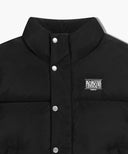 CLASSIC LOGO DOWN VEST IN BLACK image 9