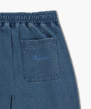 GARMENT DYED SWEAT PANTS IN BLUE image 15