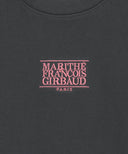 W SMALL CLASSIC LOGO CROP SWEATSHIRT IN CHARCOAL GREY image 9
