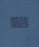 DRAWING LOGO DYEING TEE IN BLUE image 9