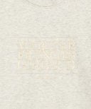 W CLASSIC LOGO CROP SWEATSHIRT IN OATMEAL image 9