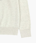 CLASSIC LOGO KNIT PULLOVER IN IVORY image 9