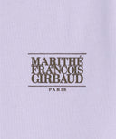 KIDS SMALL CLASSIC LOGO RINGER TEE IN LIGHT PURPLE image 9
