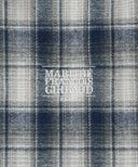 CLASSIC LOGO OMBRE CHECK SHIRT IN NAVY