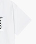 CLASSIC LOGO TEE IN WHITE image 9