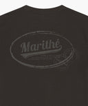 VINTAGE LOGO TYPO TEE IN BROWN image 9