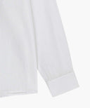 CLASSIC LOGO LINEN SHIRT IN WHITE image 16