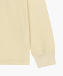 BACK CLASSIC LOGO LONG SLEEVE TEE IN BUTTER image 10