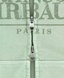CLASSIC LOGO DYEING HOODIE ZIPUP IN MINT image 10