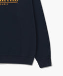OVERSIZED EMBLEM LOGO SWEATSHIRT IN NAVY