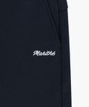 W LACE DETAIL SWEAT SHORTS IN NAVY image 10
