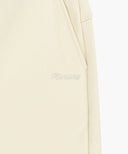 W LACE DETAIL SWEAT SHORTS IN IVORY image 10