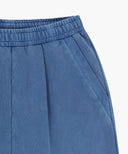 OUTLINE CLASSIC LOGO DYEING BERMUDA SWEAT SHORTS IN BLUE image 10