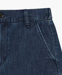 M MARINE DENIM EASY SHORTS IN BLUE image 10