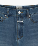 W SUMMER SEMI WIDE DENIM PANTS IN BLUE image 10
