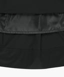 W COTTON WAIST WRINKLE SKIRT IN BLACK image 10