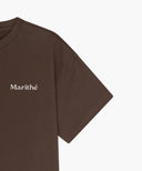 KIDS BACK GRAPHIC OVERSIZED TEE IN BROWN image 10