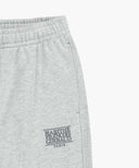CLASSIC LOGO SWEAT PANTS IN LIGHT HEATHER GREY image 16