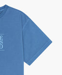 KIDS CLASSIC LOGO DYEING OVERSIZED TEE IN BLUE image 10