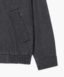 DENIM HARRINGTON JACKET IN GRAY image 16