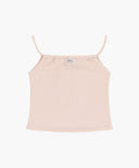 W CRINKLE SLEEVELESS + CARDIGAN SET IN PINK image 10