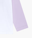 KIDS BEAR RAGLAN LONG SLEEVE TEE IN LIGHT PURPLE image 10