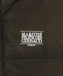 CLASSIC LOGO DOWN VEST IN DARK BROWN image 10