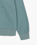 CLASSIC LOGO HALF ZIPUP SWEATSHIRT IN MINT GREY image 10
