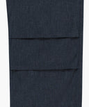 W SUMMER WIDE FIT DENIM PANTS IN INDIGO image 10