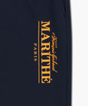 REGULAR LOGO SWEAT PANTS IN NAVY