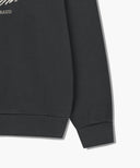 WINERY APPLIQUE LOGO OVER FIT SWEATSHIRT IN CHARCOAL GREY image 10