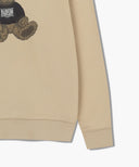DOODLE BEAR SWEATSHIRT IN BEIGE image 10