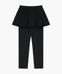 KIDS W ZIP UP RASHGUARD & SKIRT SET-UP IN PINK image 10