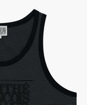 SHADOW CLASSIC LOGO SLEEVELESS IN CHARCOAL GREY image 10