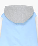 KIDS DETACHBLE BASEBALL JACKET IN LIGHT BLUE