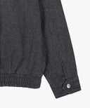 DENIM HARRINGTON JACKET IN GRAY image 17