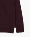 DOODLE CLASSIC BEAR HOODIE IN BURGUNDY image 16