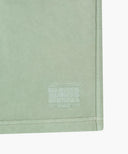 OUTLINE CLASSIC LOGO DYEING BERMUDA SWEAT SHORTS IN MINT image 11