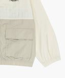 KIDS BEAR CLASSIC LOGO WINDBREAKER IN BEIGE image 11