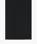 W BASIC FOLD-OVER SWEAT PANTS IN BLACK image 10