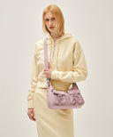 REGULAR LOGO 2WAY HOBO BAG IN PINK image 15
