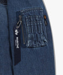 MARITHE X ALPHA INDUSTRIES MA-1 JUMPER IN BLUE image 11