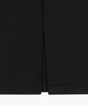 W CLASSIC LOGO SWEAT LONG SKIRT IN BLACK BLACK image 11