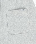 W REGULAR LOGO SWEAT SHORTS IN LIGHT HEATHER GREY image 11