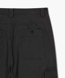 M WASHED CARGO PANTS IN CHARCOAL GREY image 11
