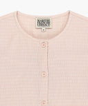 W CRINKLE SLEEVELESS + CARDIGAN SET IN PINK image 11